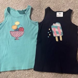 Hanna Andersson tank tops (2) size 100